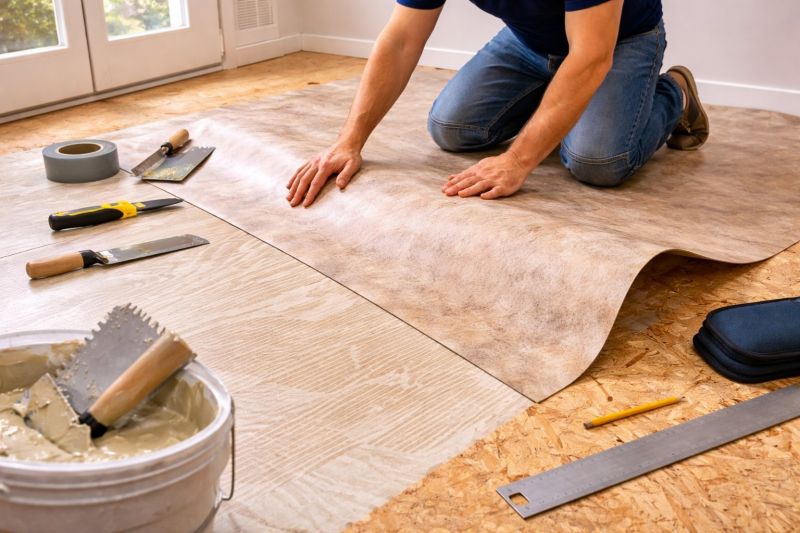 Sheet Vinyl Installation in Longmont, CO