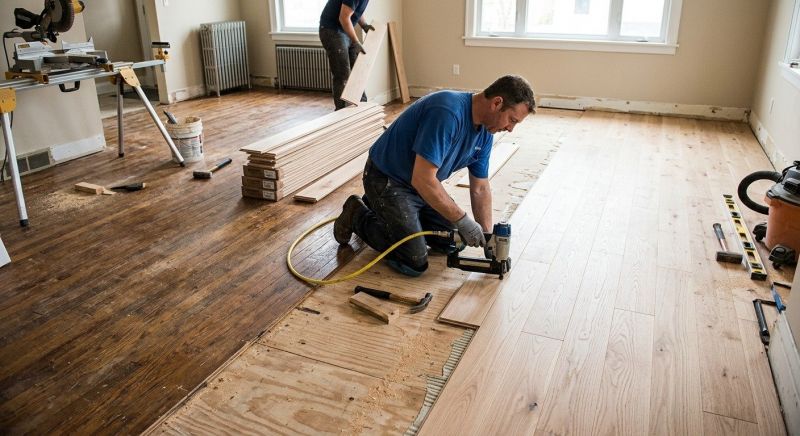 Hardwood Floor Renovation in Austin, TX