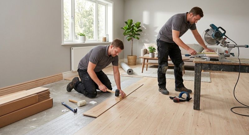 Laminate Floor Installation in Sacramento, CA